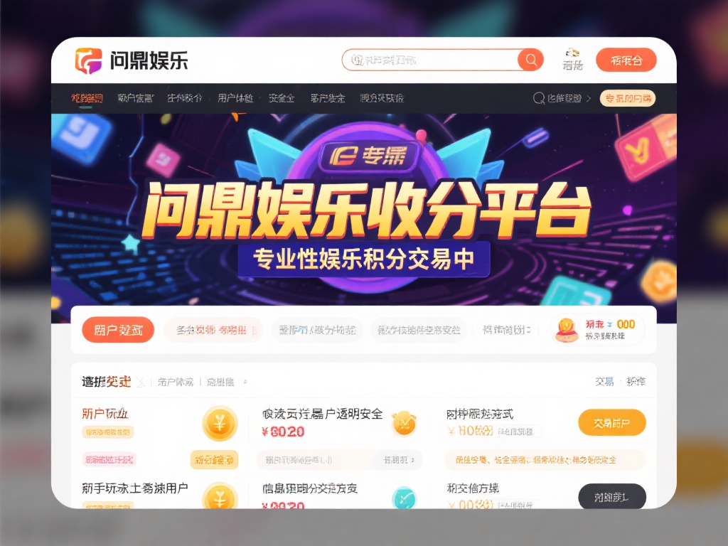 在众多娱乐积分交易平台中，问鼎娱乐收分平台以其专业